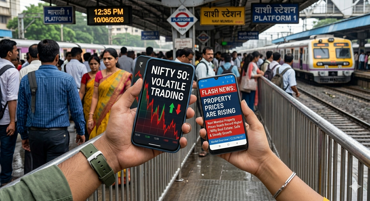 Real Estate vs Stock Market India 2026